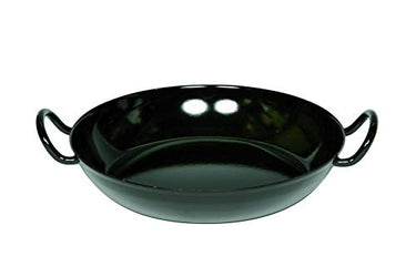 Riess, 0600-022, Schlemmerpfanne 20, CLASSIC - SCHWARZEMAILLE, Durchmesser 20 cm, Höhe 5.2 cm, Emaille, schwarz, Induktion im Sale